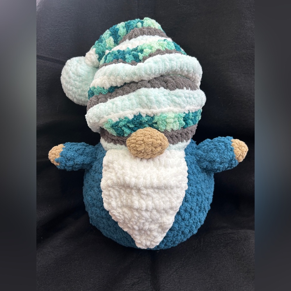 Handmade Crochet Plush Gnome